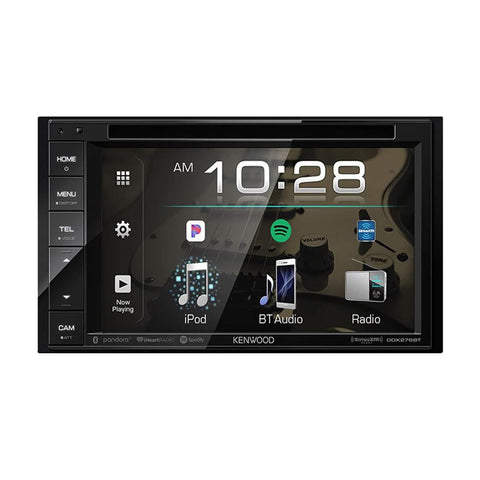 Kenwood DDX276BT 6.2" In-Dash Car DVD Monitor Bluetooth Receiver w/USB/Android