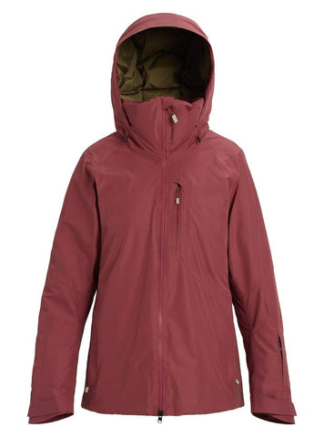 Burton Women's Women's Ak Gore-tex Flare Down Jacket, Rose Brown, Small