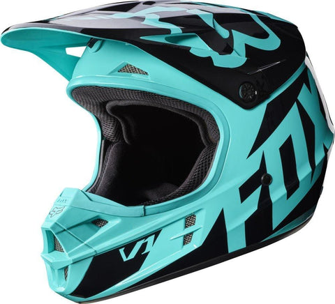2017 Fox Racing V1 Race Helmet-Green-2XL