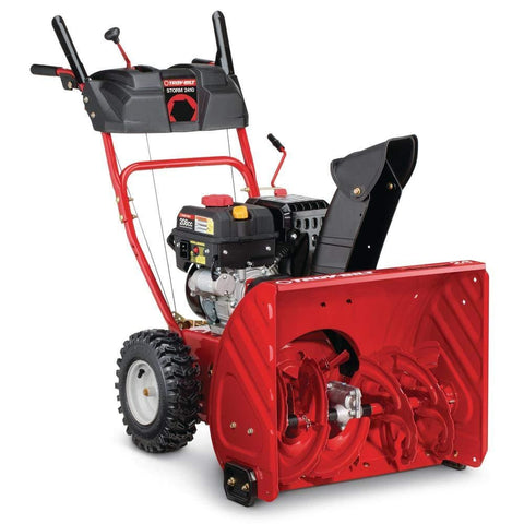 Troy-Bilt 24 in. Two-Stage 208cc Electric Start Self Propelled Gas Snow Blower Storm 2410 Model