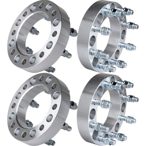 OCPTY replacement parts for 4X 1.5 inch 8x6.5 to 8x6.5 Wheel Spacers 8 lug Fits for Ford F250 F350 Dodge Ram 2500 3500 (8x165.1 9/16" Studs)