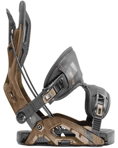 Flow Fuse Fusion Snowboard Bindings Mens Brown (Large (8-11.5))