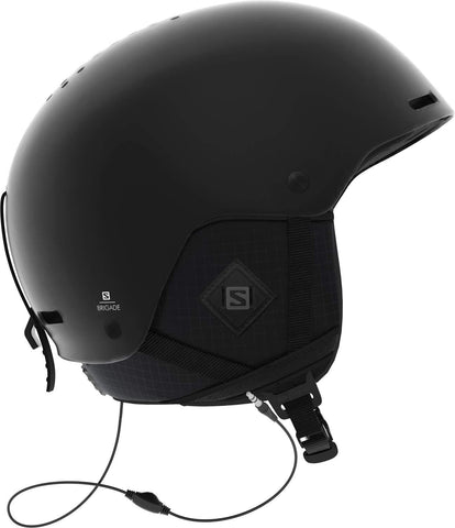 Salomon Brigade Audio Helmet, Large/59-62cm, Black
