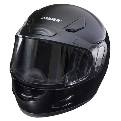 Raider Full-Face Snowmobile Helmet (Black, X-Large)