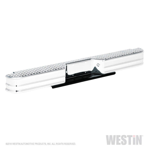 Fey 21000 DiamondStep Universal Chrome Replacement Rear Bumper (Requires Fey vehicle specific mounting kit sold separately)