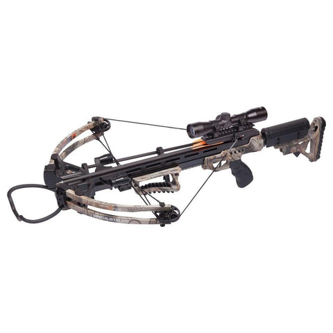 CenterPoint AXCSPE185CK Compound Crossbow with 3 20" Carbon Arrows, One Size
