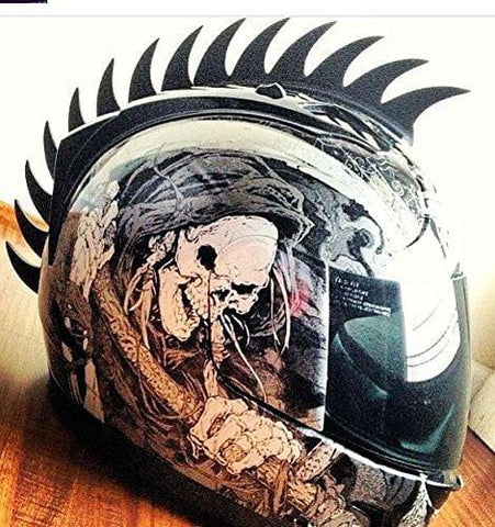 Dirtbike Motorcross Mohawks Helmets Warhawk Mohawk Saw Helmet Not Included