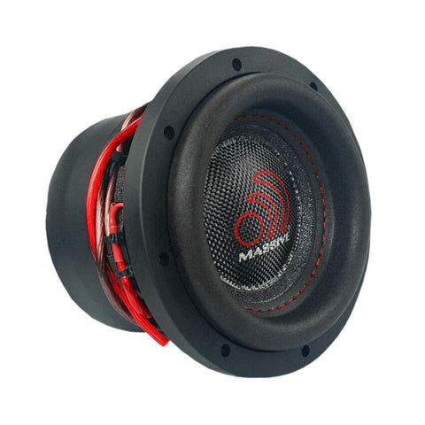 Car Subwoofer by Massive Audio HippoXL64 - SPL Extreme Bass Woofer - 6 Inch Car Audio 600 Watt HippoXL Series Competition Subwoofer, Dual 4 Ohm, 2 Inch Voice Coil. Sold Individually
