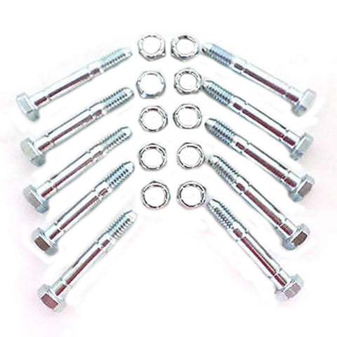 (10) Replacement Shear Pins w/Bolts Made to Fit Craftsman Snowblowers 88289