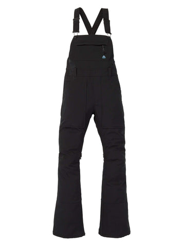 Burton Women's Women's Avalon Bib Softshell, True Black, X-Large