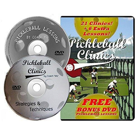 Pickleball Clinics DVD with Bonus Lessons DVD