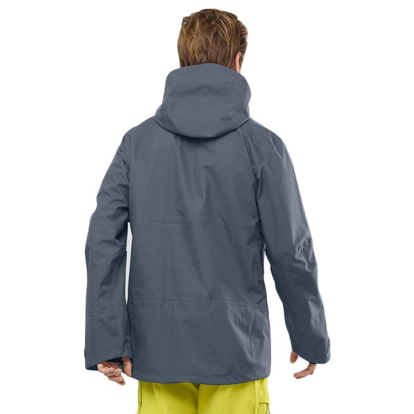 SALOMON Men's QST Guard 3L Jacket Ebony L Ultra Pickleball