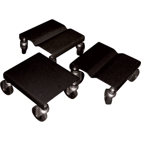Snowmobile Dollies, Set of 3, 1500-Lb. Capacity
