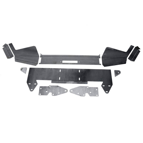DIY Front Winch Bumper for 1984-2001 Jeep Cherokee XJ Bare Metal