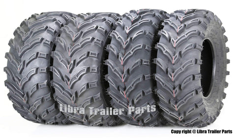 Full Set ATV UTV Tires 27x9-12 27x9x12 Front & 27x11-12 27x11x12 Rear 6PR