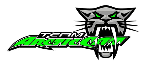Team Arctic Cat Large 7" X 3" Decal from The United States