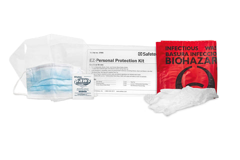Safetec EZ Personal Protection Kit (Poly Bag) (24 Kits/case)