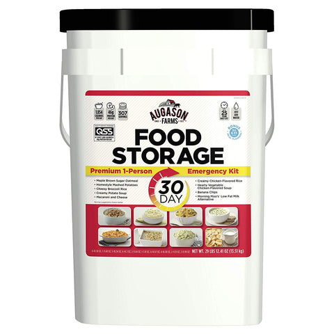 Augason Farms 30-Day Emergency Food Storage Supply 29 lb 4.37 oz 8.5 Gallon Pail (Pack of 1)