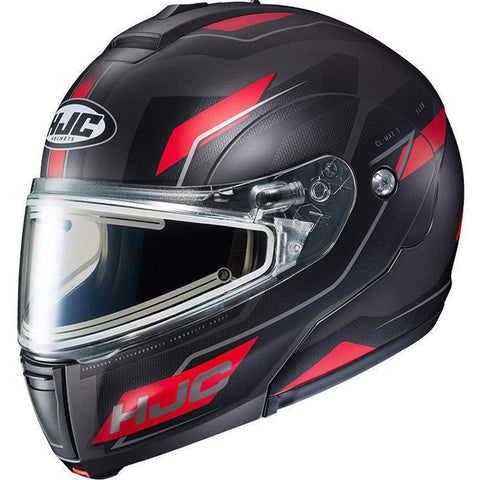 HJC Flow CL-Max 3 Men's Snowmobile Helmet With Electric Shield - MC-1SF / Large