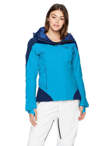 Salomon Women's Icerocket JACKET , Hawaiian Surf/Medieval Blue, Medium