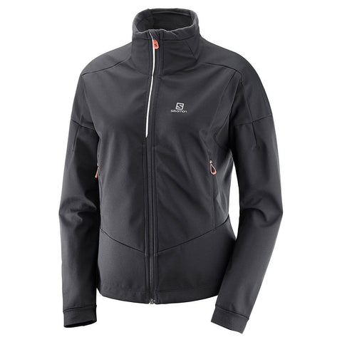 SALOMON Women's Equip TR Jacket, Black, X-Small