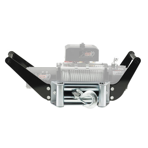 Smittybilt 2811 Textured Black Winch Cradle for 8,000 lb. - 12,000 lb. Winches