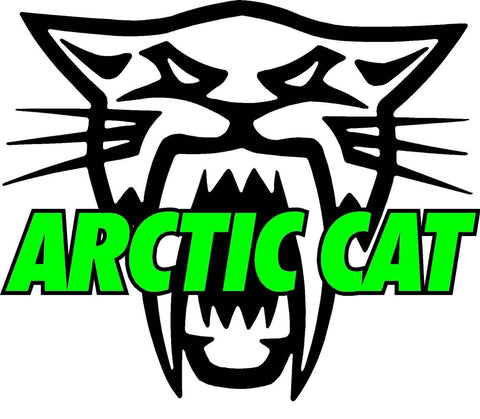 Nostalgia Decals Arctic Cat Version 2 Large 12 inch Decal in The United States