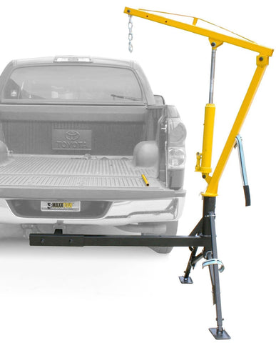 MaxxHaul 70238 Receiver Hitch Mounted Crane - 1000 lbs. Capacity