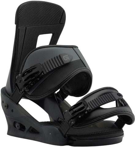 Burton Freestyle Snowboard Bindings Black Matte Sz L (10+)