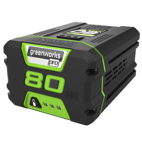 Greenworks PRO 80V 2.0 AH Lithium Ion Battery GBA80200