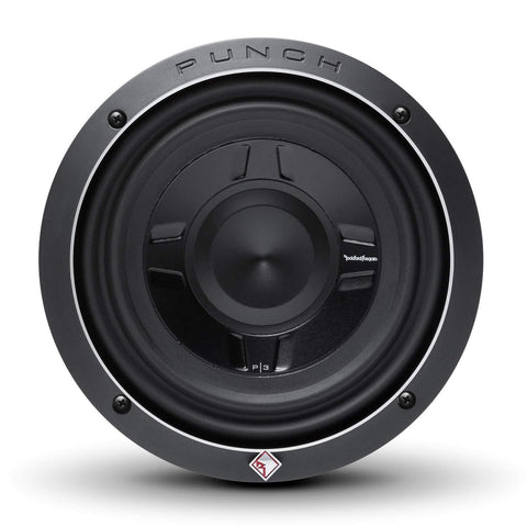 Rockford Fosgate P3SD4-8 Punch P3S 8" 4-Ohm DVC Shallow Subwoofer