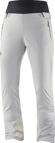 SALOMON Women's Icefancy Pant W, Lunar Rock, X-Small/R