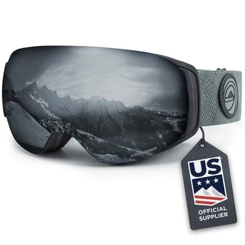 Wildhorn Roca Snowboard & Ski Goggles - US Ski Team Official Supplier - Interchangeable Lens - Premium Snow Goggles