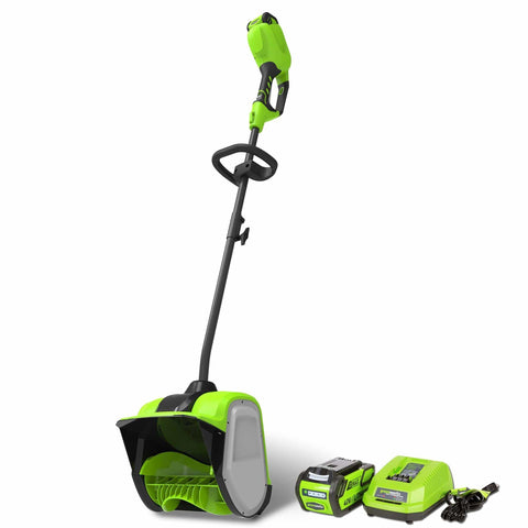 Greenworks 12-Inch 40V Cordless Snow Shovel, 4.0 AH Battery Included 2600702