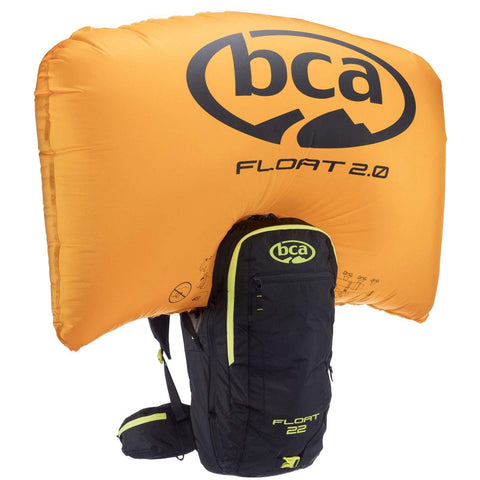 BCA Float 22 Avalanche Airbag 2.0 Backpack (Black/Lime)