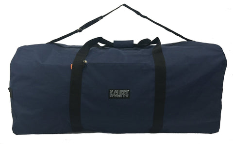 Heavy Duty Cargo Duffel Large Sport Gear Drum Set Equipment Hardware Travel Bag Rooftop Rack Bag (21" x 10" x 9", Navy)