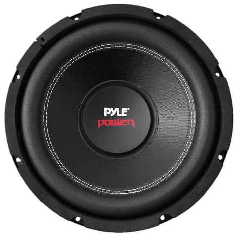 12" Car Audio Speaker Subwoofer - 1600 Watt High Power Bass Surround Sound Stereo Subwoofer Speaker System - Non Press Paper Cone, 90 dB, 40 Ohm, 60 oz Magnet, 2 Inch 4 Layer Voice Coil - Pyle PLPW12D