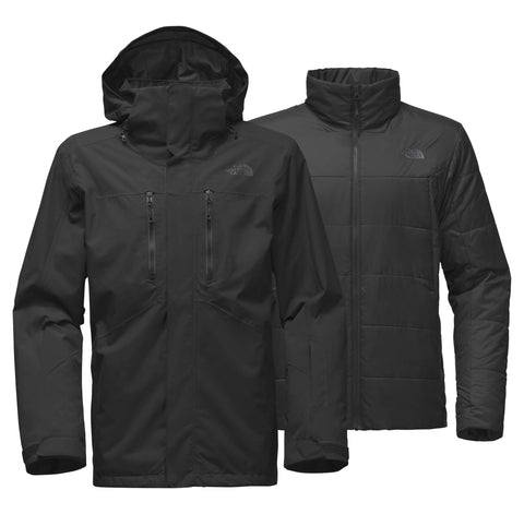 The North Face Men's Clement Triclimate Jacket, TNF Black, M