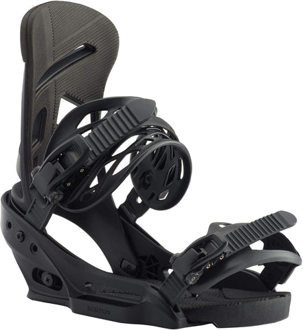 Burton Mission EST Snowboard Bindings Mens Sz L (10+) Black