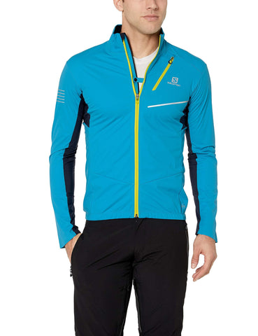 Salomon Men's Rs Pro JACKET , Hawaiian Surf/NIGHT SKY, Large
