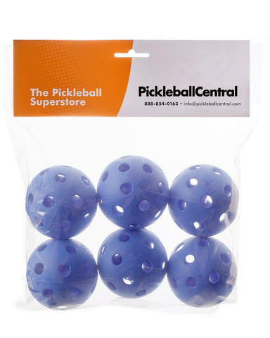 Midnight Indoor Pickleball-6 Count Package (Indigo Blue) [product _type] PickleballCentral - Ultra Pickleball - The Pickleball Paddle MegaStore