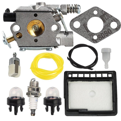 Anzac WT-589 Carburetor Air Fuel Filter Tune-Up Kit for Echo CS-300 CS-301 CS-305 CS-340 CS-341 CS-345 CS-346 CS-3000 CS-3400 Gas Saw Chainsaw