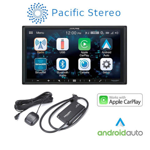 Alpine iLX-W650 Compatible with CarPlay & Android Auto - Includes SXV300V1 Sirius XM Tuner