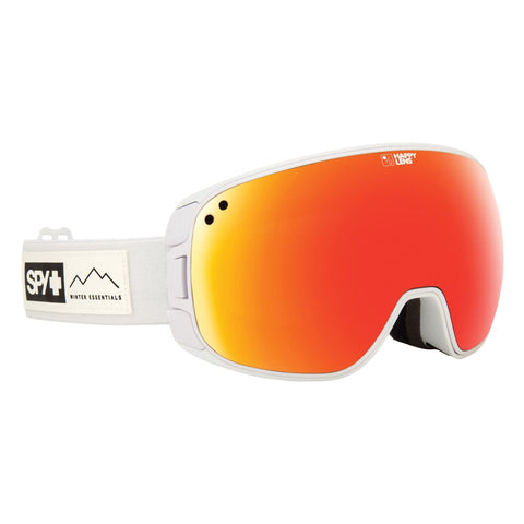 Spy Optic Bravo Essential White/Happy Gray Green/Red Sepctra/Happy Yellow/Lucid One Size