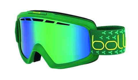 Bolle Nova Ii Green Emerald, Matte Green & Lime, Medium/Large