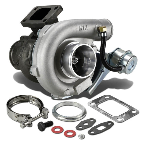 T04E T3/T4 4-Bolt Manifold Flange Stage III Turbocharger with Internal Wastegate Turbine A/R .63