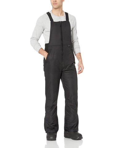 Arctix Men's Essential Insulated Bib Overalls, Black, 5X-Large (56-58W 34L)