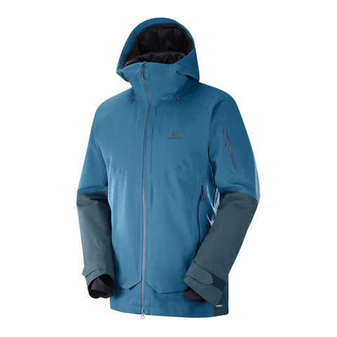 Salomon Men's Qst Guard JACKET , MOROCCAN BLUE/Reflecting, Large