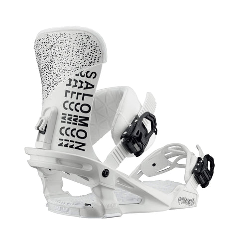 Salomon Trigger 2020 Snowboard Bindings - White - MD