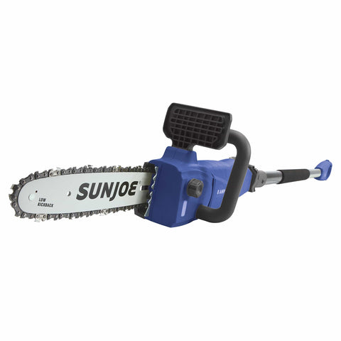 Sun Joe SWJ807E-SJB 10 inch 8.0 Amp Electric Convertible Pole Chain Saw, Dark Blue